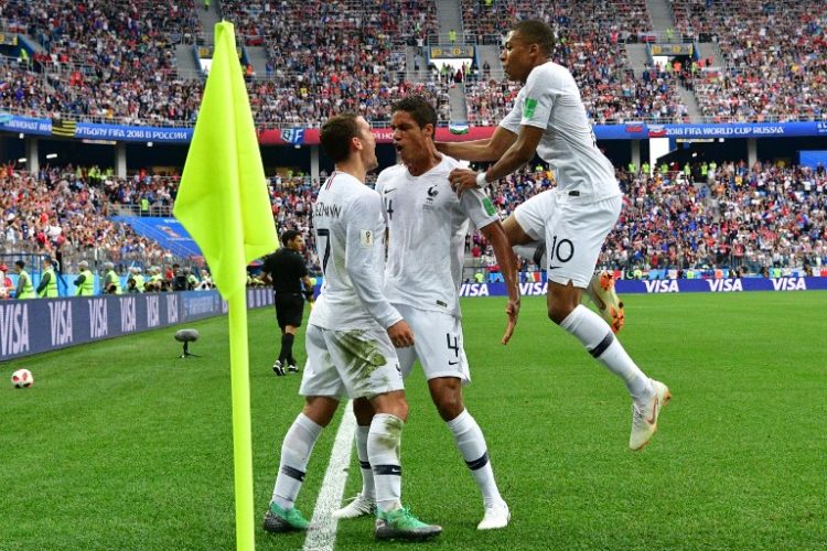 Wm Finale Fu Ball Endspiel Frankreich Gegen Kroatien